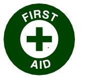 First Aid Helmet Label